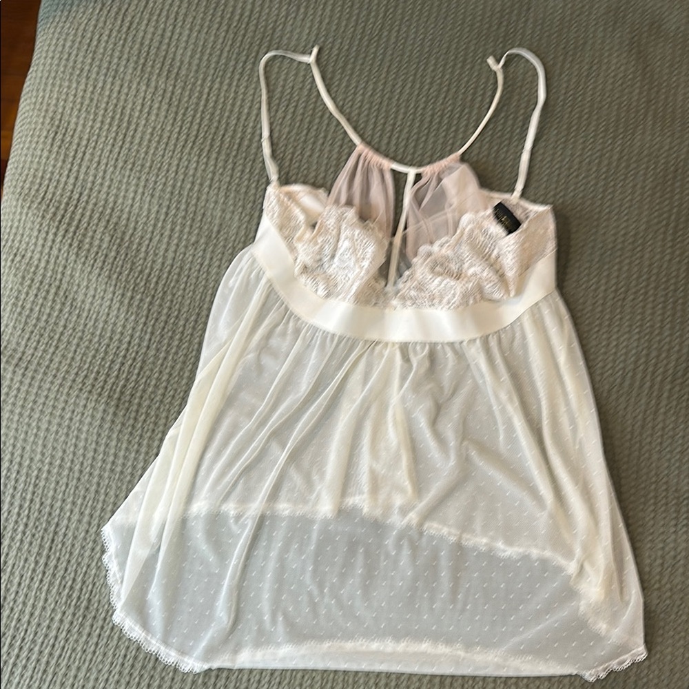 Delicate White Lace Camisole